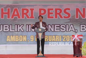 Presiden Jokowi Harapkan  Media Mainstream Sanggup Imbangi Medsos